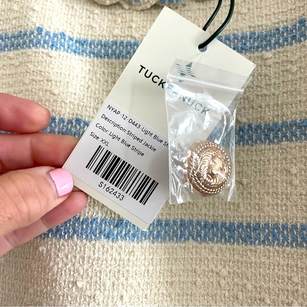 NWT Tuckernuck Coastal Blue Jackie Dress Sz XXL - Picture 11 of 15